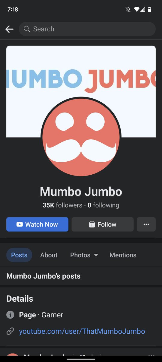 SinfullySophie's tweet photo. @ThatMumboJumbo IDK if this is really you or not? But I'm in some hermit fan groups and we keep seeing videos from a Facebook page claiming to be you. Can you confirm? https://t.co/nAPQkHkGR2