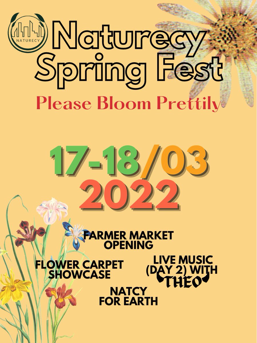nyxxiearchive's tweet photo. 💐 FIRST DAY OF SPRING FEST 💐
📍 NATURECY PARK https://t.co/t736PvgleJ