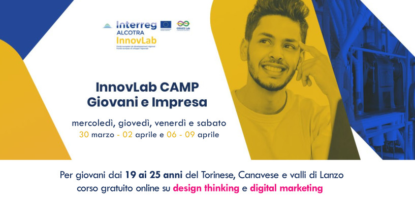 GRAIESLab's tweet photo. Aperte le iscrizioni al 3^#InnovLabCAM x giovani under 25 interessati a creare #startup
Iniziativa gratuita del #pianointegratoterritoriale #GraiesLab @InterregALCOTRA #InnovLab @CamComTorino @Coeurdesavoie @galcanavese @GalLanzo @CittaMetroTO
https://t.co/KeuyqSyX2z https://t.co/HwMkWQ9M3L