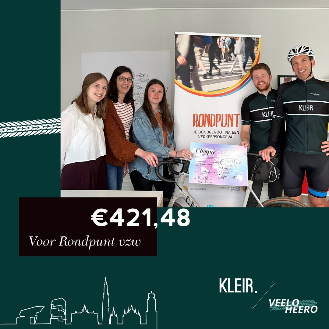 veeloheero's tweet photo. Jan ging deze morgen samen met Mathias van Kleir. langs bij Rondpunt VZW om onze cheque af te geven. Veel succes ermee, dames!
#ridetherightstuff #veeloheero #rondpuntvzw #KLEIR https://t.co/o76UsHFXk1