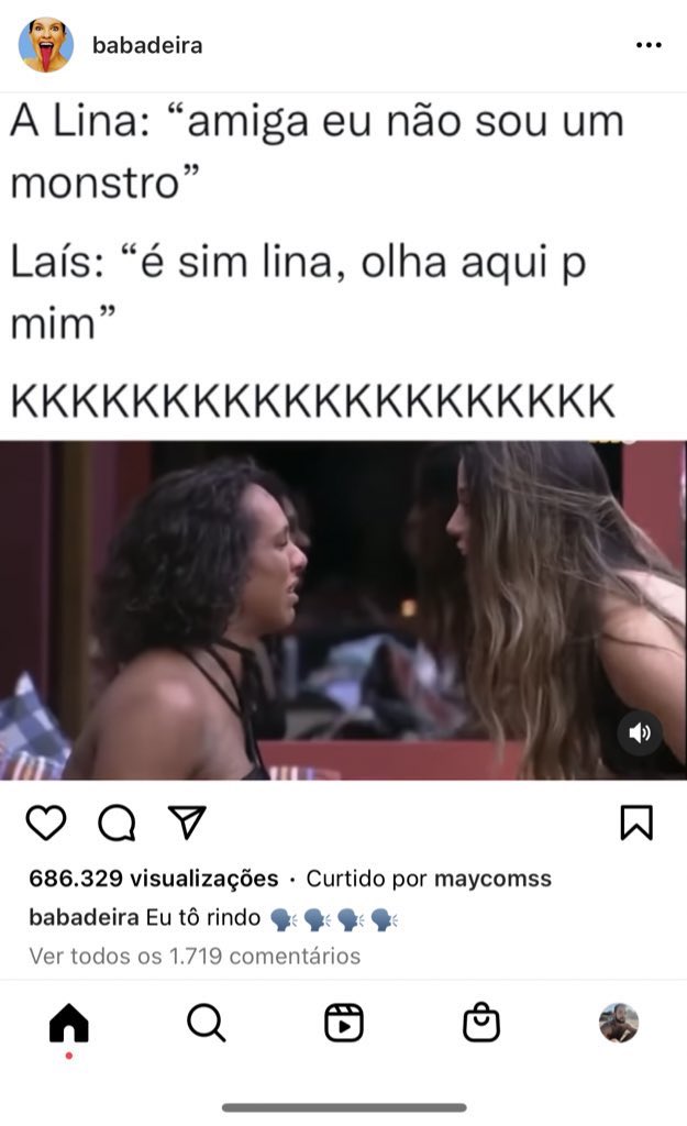 dicastromet's tweet photo. Hum, entendi! Laís ficou o tempo todo acalmando a Linna, a Eslô acalmando a Natália. 

As páginas sendo bem pagas: #bbb22 https://t.co/yiFm6pdqyD