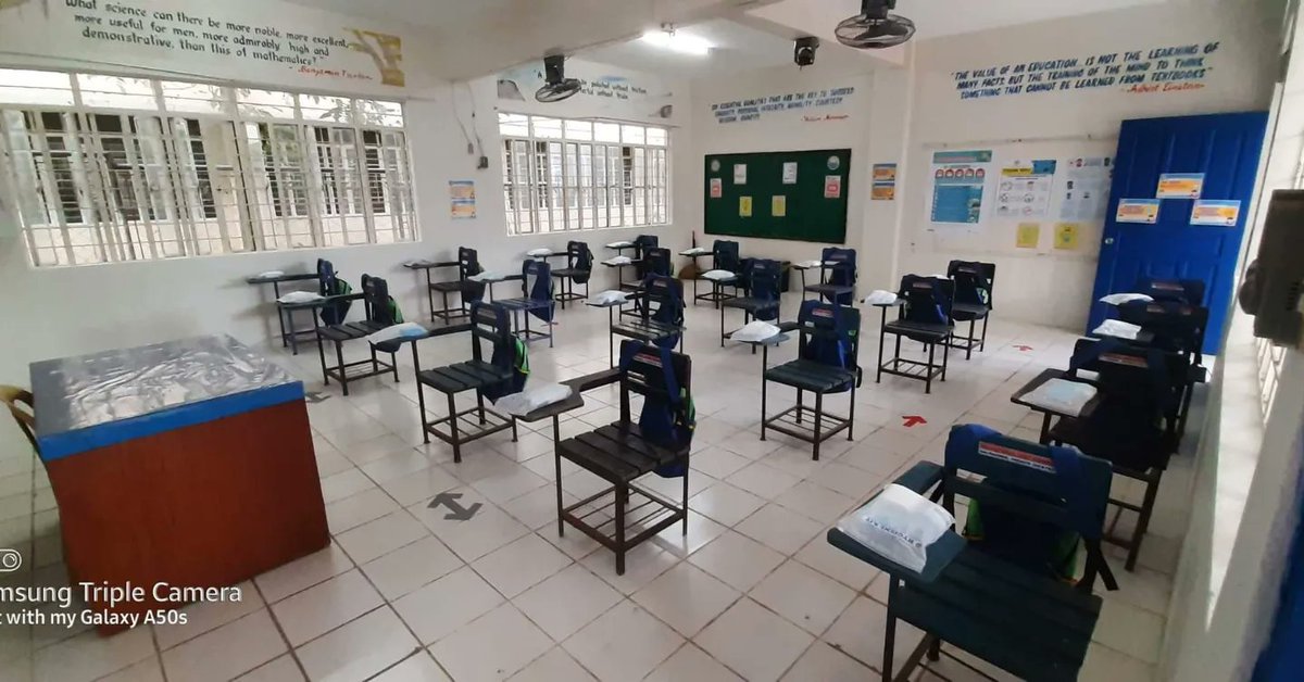 TagumpayNHS03's tweet photo. I miss you na, miss mo'ko? See you soon mga anak. Naririto ang aming paghahanda upang muli kayong makapiling. https://t.co/MJ33SzucOI
