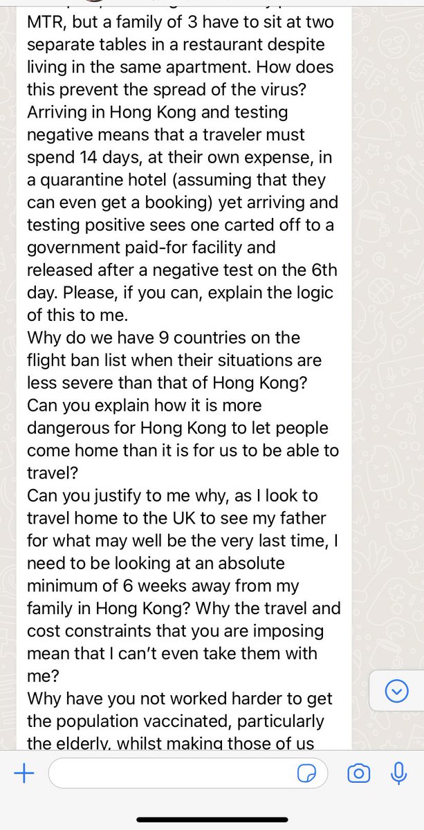 PaddyFok's tweet photo. Doing the rounds on WhatsApp. Please make sure she gets it. https://t.co/UeuS7YTCwd