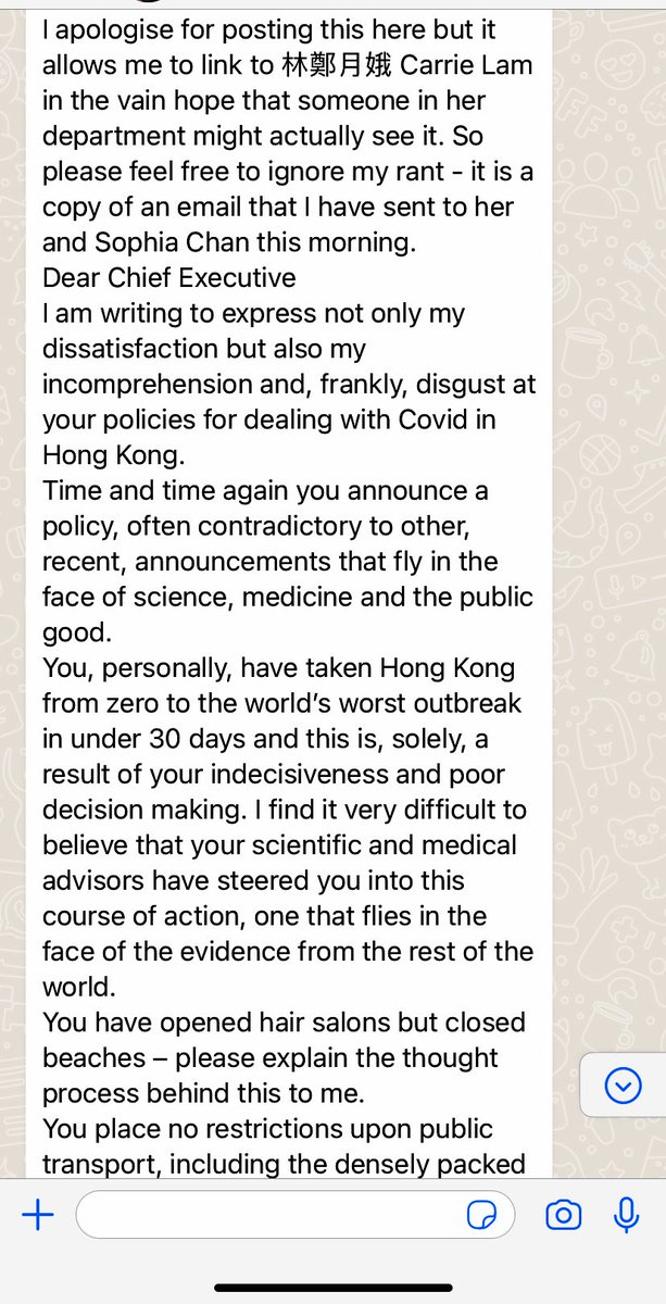 PaddyFok's tweet photo. Doing the rounds on WhatsApp. Please make sure she gets it. https://t.co/UeuS7YTCwd