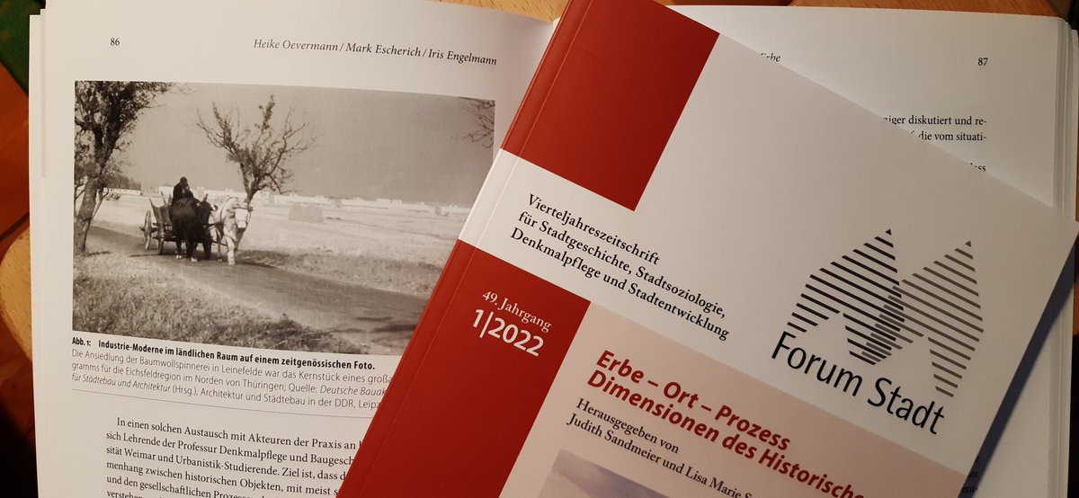EscherichMark's tweet photo. endlich erschienen - zusammen mit h. oevermann und i. engelmann: bericht zur communityorientierter erbeforschung in der laendlichen moderne, in: forum stadt 1/2022 https://t.co/PgbHu6bcqj