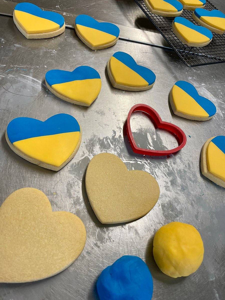 Have a heart and help those fleeing Ukraine. 100% of proceeds from the sale of our delicious homemade biscuits will be donated to the local Siobhan's Trust who have set up at the Ukraine Poland border. Read more: siobhanstrust.uk