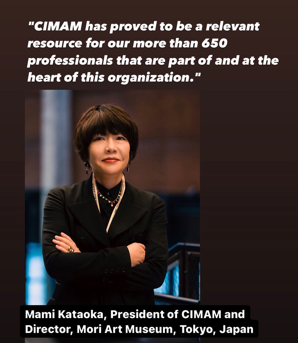 infoCimam's tweet photo. We invite you to browse CIMAM’s 2021 Annual Report! We are working widely to offer our members the most inspiring programs &amp; networking opportunities to support their missions within the contemporary art museum and curatorial roles #CIMAM #MuseumCommunity
https://t.co/9QrDhLdZwQ https://t.co/8Qks7IrBeS