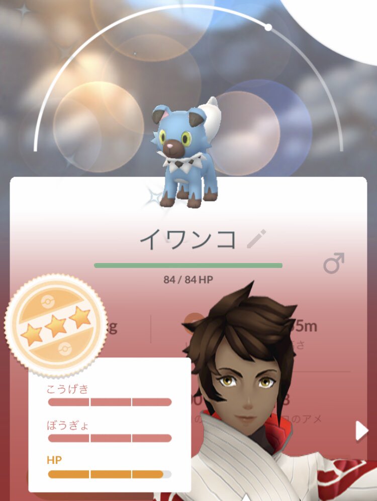 Hicoemon イワンコの色違いゲット しかも高個体値 ポケモンgo 色違い イワンコ T Co Lzqz6pwaty Twitter