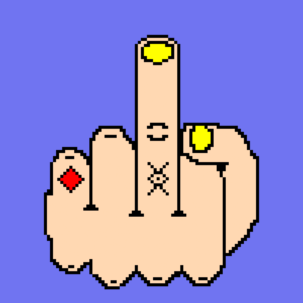 cryptophucksNFT's tweet photo. CryptoPhuck #2642
Price: 0.003Ξ (~$9)

Get it: https://t.co/oRBbyoiixD https://t.co/5oZTQVdREp