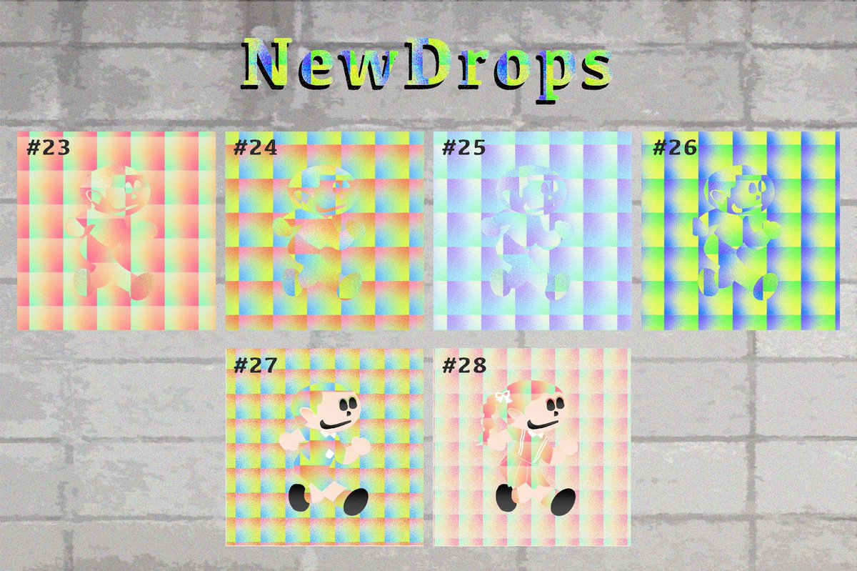 🌈 New Drop! Now on sale 🌈

Title : Mosaic TOBIO
Price : 0.006ETH on ETH

TOBIO is like a Japanese Achtung Kinder Signboard Icon👶🎌⚠️🚸

#NFT #nftart #OpenSea #NFTcollector #NFTdrops 

opensea.io/collection/tob…