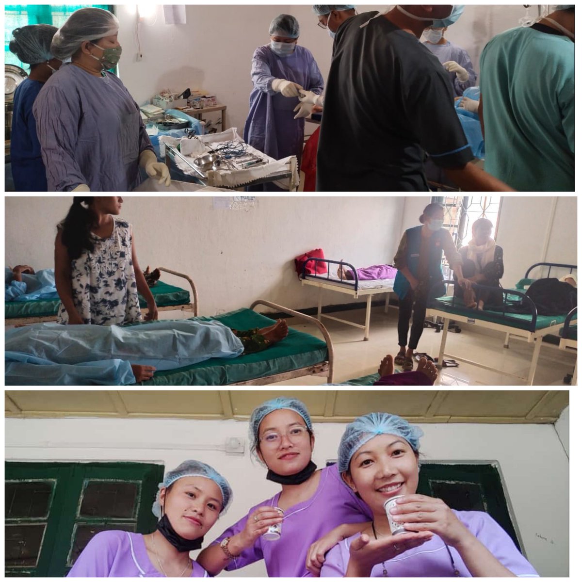 NyoshonA's tweet photo. Tubal ligation at CHC Aboi, Mon Nagaland https://t.co/akuvgbJbD9
