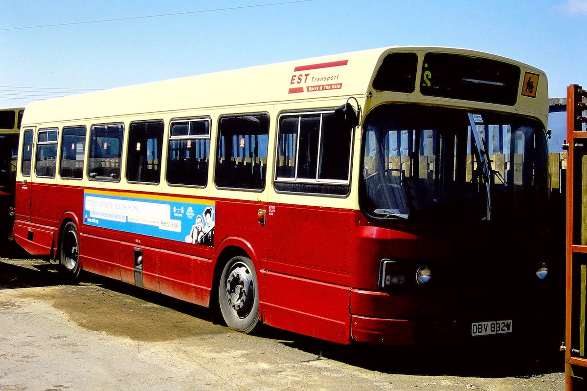 Former Ribble National 2 832 was in service with EST in South Wales in 2002. It is numerically the next one to our 831.