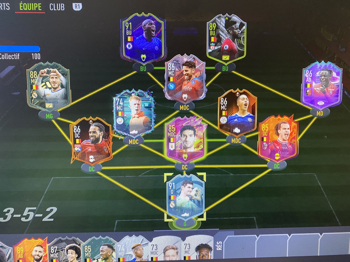 MatsyMr's tweet photo. Vendredi! Futchamp Special Belgium 🇧🇪💜 #FUT22 #FIFA22 #FUTChampions https://t.co/a1RoFJUOSw