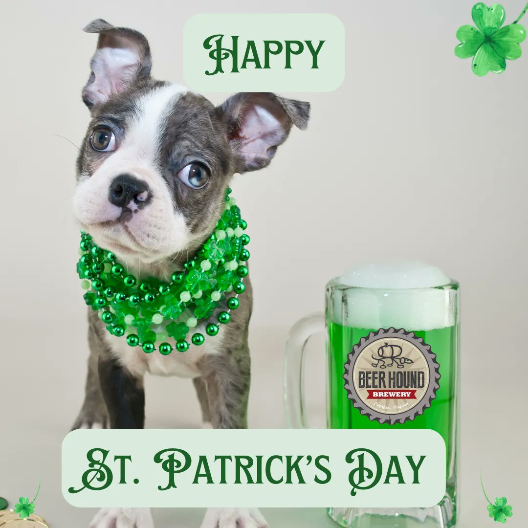 Happy St. Patrick's Day! Doors open at 3. 

#stpatricksday #greenbeer #seeyouatthehound