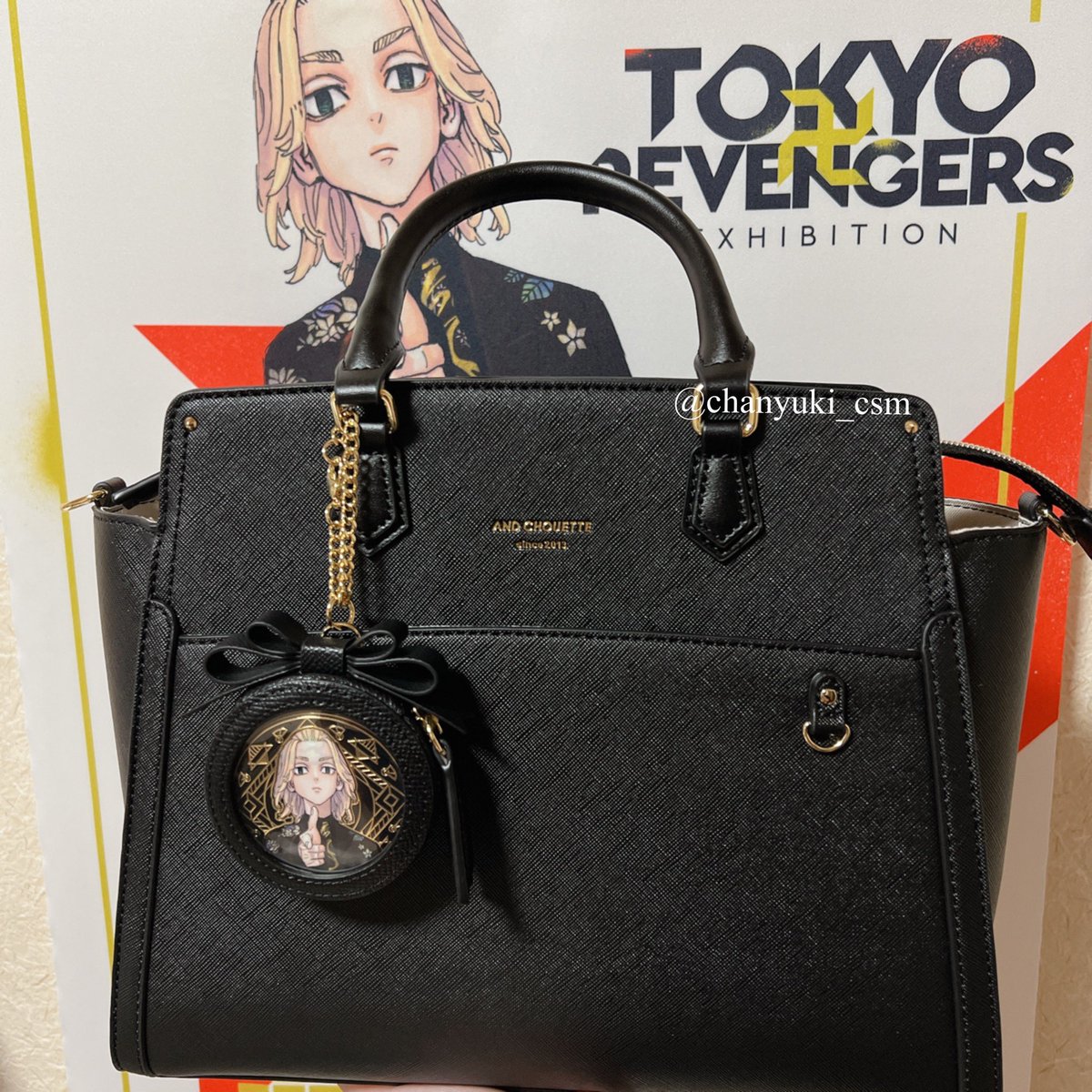 表控えめの痛バ完成🙌血ハロのマイキー🥺❤️ 刺さない痛バ不器用でも