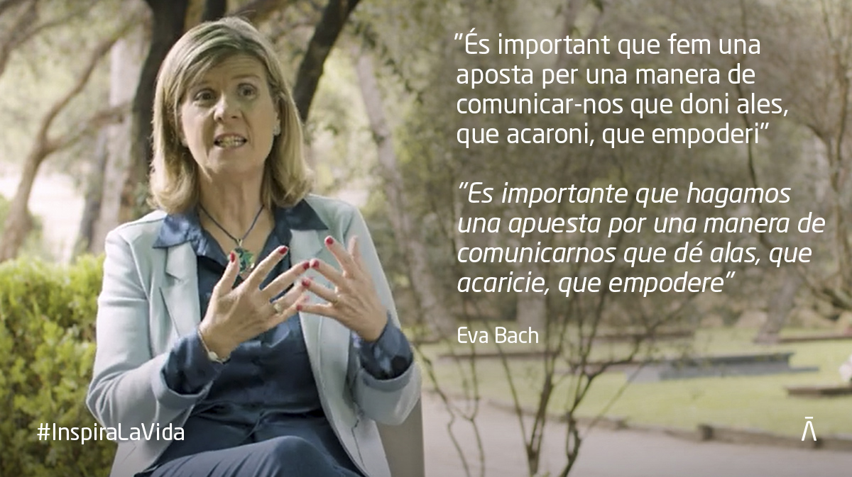 AltimaSF's tweet photo. 🗣️ @EvaBachBcn: "Las palabras que usamos, como los gestos, pueden abrir caminos o alzar muros, resonar o disonar, penetrar o rebotar. Es importante que hagamos una apuesta por una forma de comunicar que dé alas, que acaricie, que empodere" #InspiraLaVida 👉https://t.co/OF721hoTnr https://t.co/U8rkMvNjIc