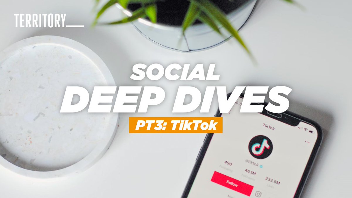 #socialdeepdives Heute #TikTok! Felix <a href="/fragile01/">kochan</a> erklärt, warum sich ein differenzierter Blick lohnt und wie ihr von den vielen #Möglichkeiten auf der #Plattform profitieren könnt. 

#oneterritory #territorydeepdives #tiktokmarketing #insights 

territory.de/deep-dives/#li…