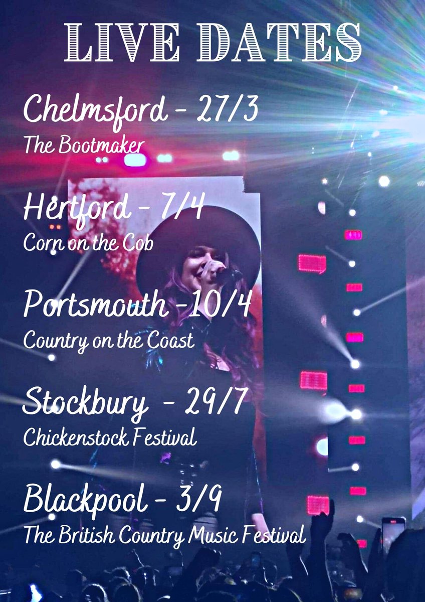 💙LIVE SHOWS💙

Been such a long time since we've had this many upcoming shows on the cards, so it's a BEAUTIFUL thing to see - where will we be seeing you?