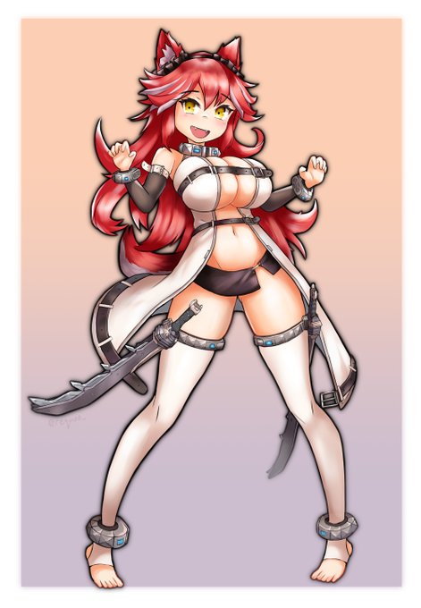 🐺フェンリル🐺

#ラスオリ
#ラストオリジン
#LastOrigin 
#라스트오리진 