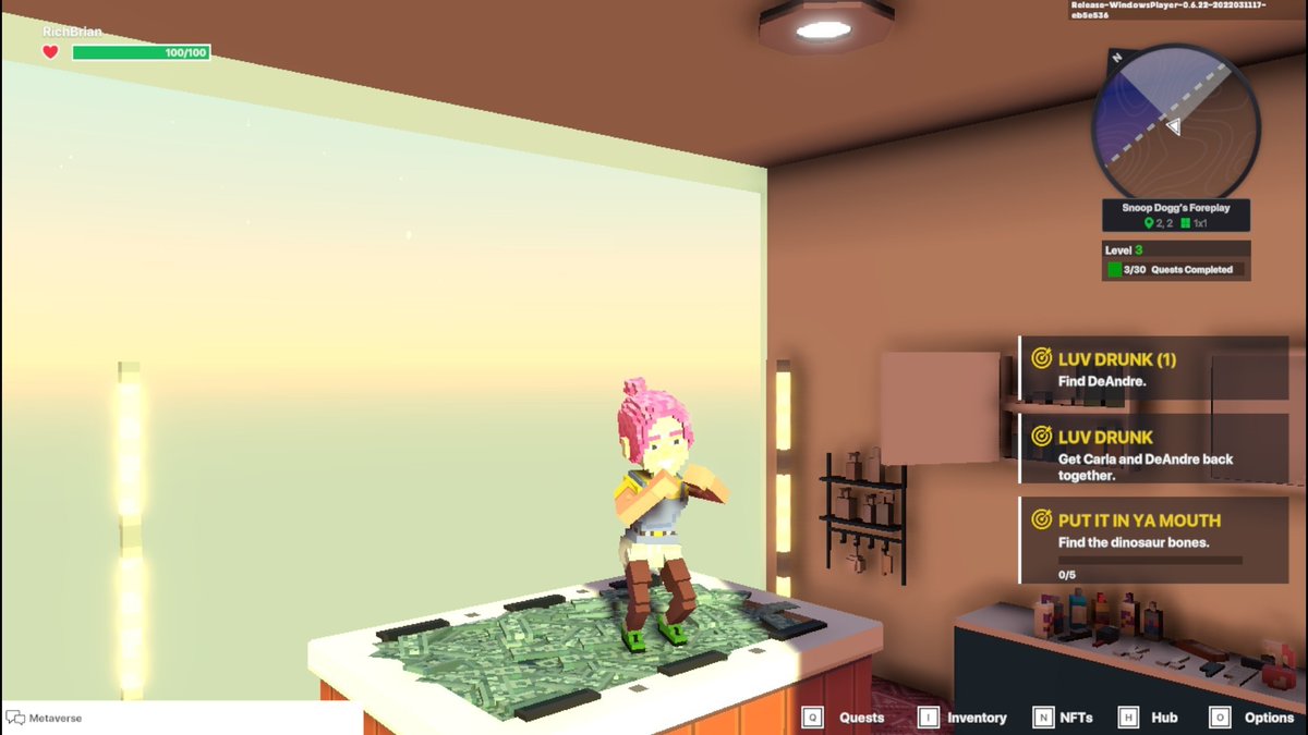 ki___kib's tweet photo. @TheSandboxGame I just participated in the daily #SandboxAlphaS2Contest for a chance to earn up to 1,000 $SAND! Starting March 16 - Take a money bath in Snoop Dogg Mansion. Check out my screenshot below!
👇 #SandboxAlphaS2 https://t.co/gSpdaFCxj7