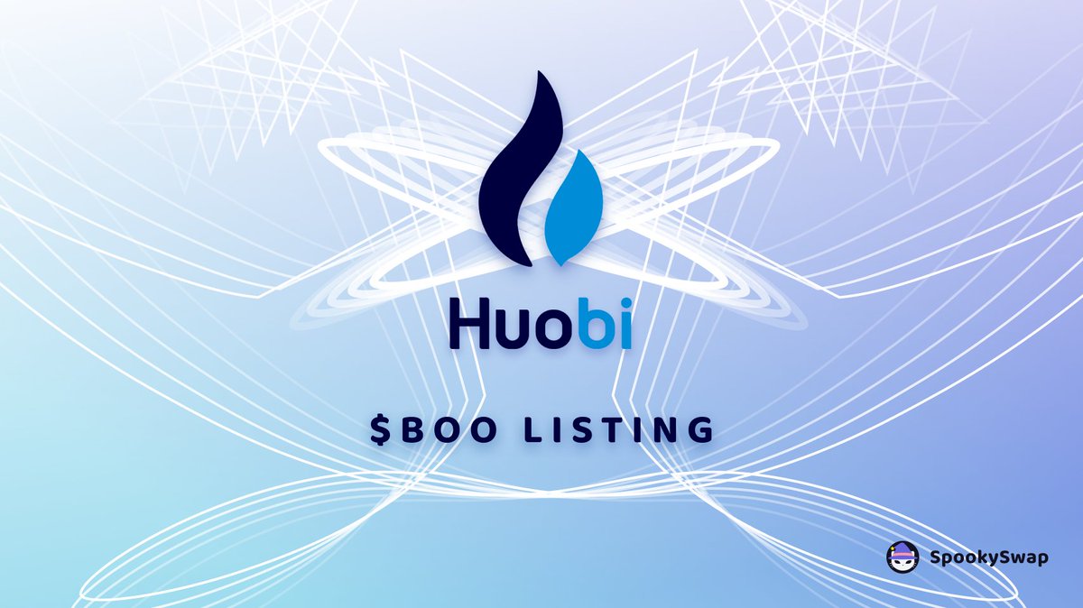 SpookySwap's tweet photo. It's live! 🧙‍♀️🎉

$BOO is now tradeable on https://t.co/hRhbwb8Q0L 🌍

Follow @HuobiGlobal for more news on SpookySwap's latest centralized exchange listing 😺 https://t.co/zkCOaJCkDV