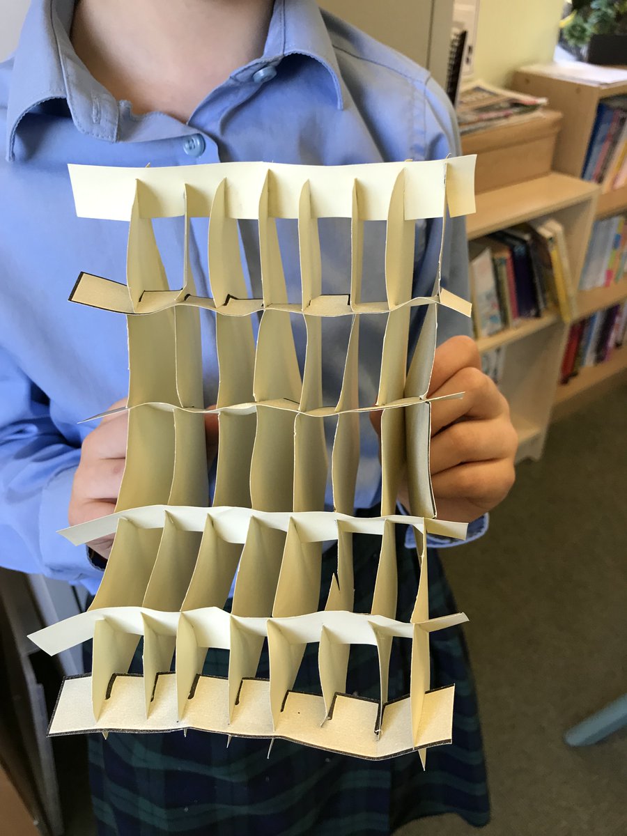 SibfordJS's tweet photo. And so the great cardboard chair project continues in #SibfordYear5. Our prototypes are finished - now work on our life size model can begin! #BeYouBeSibford #SibfordJSStem #investigate #SibfordJSStories https://t.co/3sjCqJPa6u