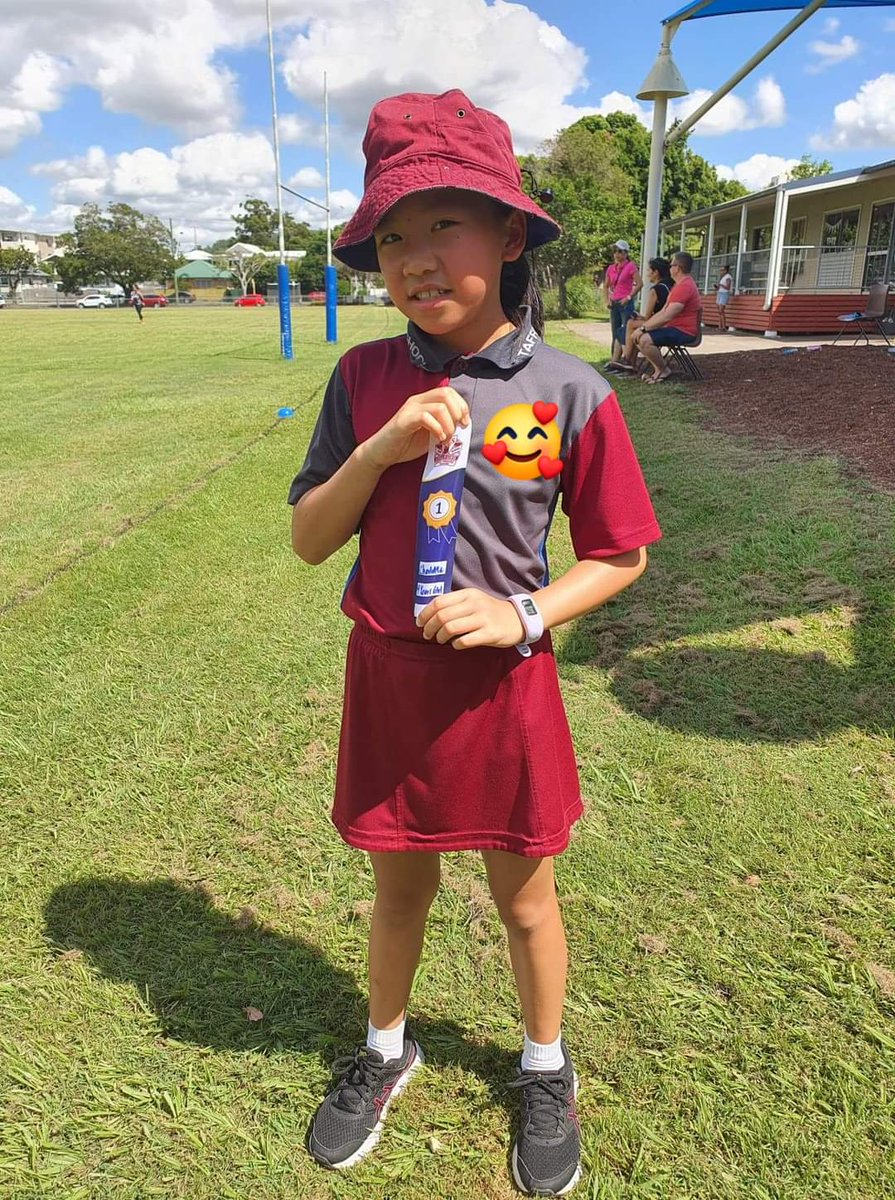 Cross country age champion 🏆 🏃🏻‍♀️
So proud of this little Vegemite 👏
