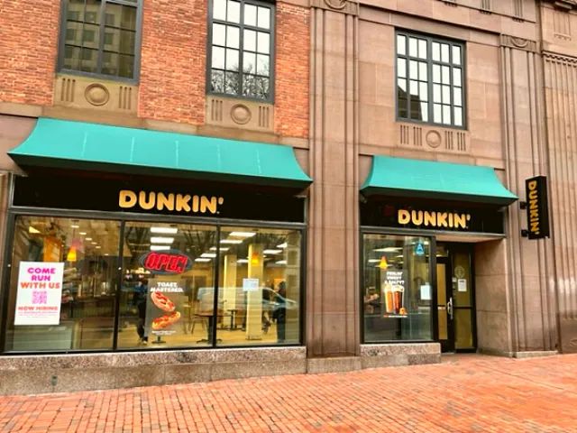 Our team is at it again transforming current Dunkin locations with Next Gen remodels! 

Due to local regulations, we were able to work with the franchisee to deliver this unique gold, black, and teal color scheme that really stands out from the rest! 

#Dunkin #remodel #custom