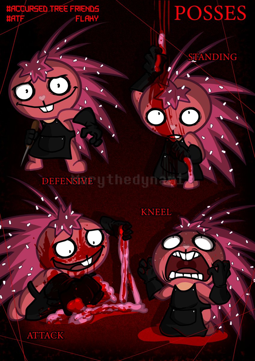 marythedynami's tweet photo. THE PRESENTATION OF FLAKY PART 2
Finally I finished the last description of Flaky in the illustration, enjoy it. ๐ค
#HTF #ATF #Accursedtreefriends #HTF_Flaky
๐๐๐ https://t.co/eYFaPQiAHB