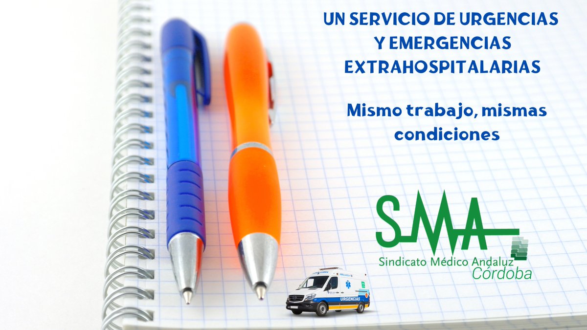 SMACORDOBA's tweet photo. ¿Permitirá este gobierno "del cambio" que se siga haciendo lo mismo? Profesionales cuya función principal es atender Urgencias y Emergencias sanitarias en ámbito extrahospitalario deben tener las mismas condiciones.
#STOPDA
#SUAPDIGNO
#MismoTrabajoMismasCondiciones https://t.co/KFI4Ct08uj