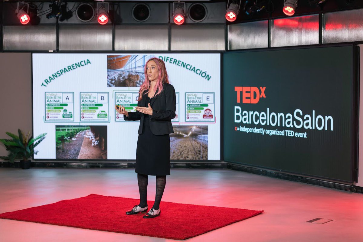 Elisa Bianco, responsable de la Food Business Office en España e Italia en <a href="/CIWF_ES/">CIWF España</a> nos brindó una charla muy interesante que nos hizo reflexionar acerca del bienestar animal y nos enseño la gran responsabilidad que tenemos como consumidores. 🛒✅

#bienestaranimal #tedxbarcelona