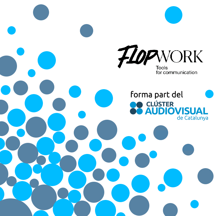 ClusterAVCat's tweet photo. #Flopwork s'incorporan com a socis al Clúster Audiovisual de Catalunya. Benvinguts!
Són una empresa especialitzada en projectes de comunicació innovadors, que treballa connectant la creativitat i la tecnologia amb eines com el videomapping o la RV.
👁️ https://t.co/s12lTiSBjC https://t.co/3nBSoRMaRP