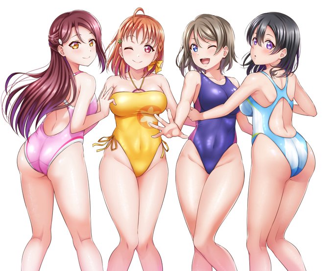 ラブライブ!サンシャイン!!の2年生4人でリクエストいただきました!ありがとうございました! 