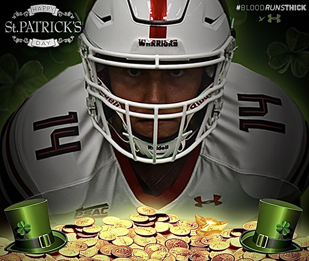 ESU_Football's tweet photo. 🍀Håþþ¥ §†. þå†rï¢k’§ Ðå¥🍀

#BLOOD𝘙𝘜𝘕𝘚𝐓𝐇𝐈𝐂𝐊💯 https://t.co/MWlSv4KLoS