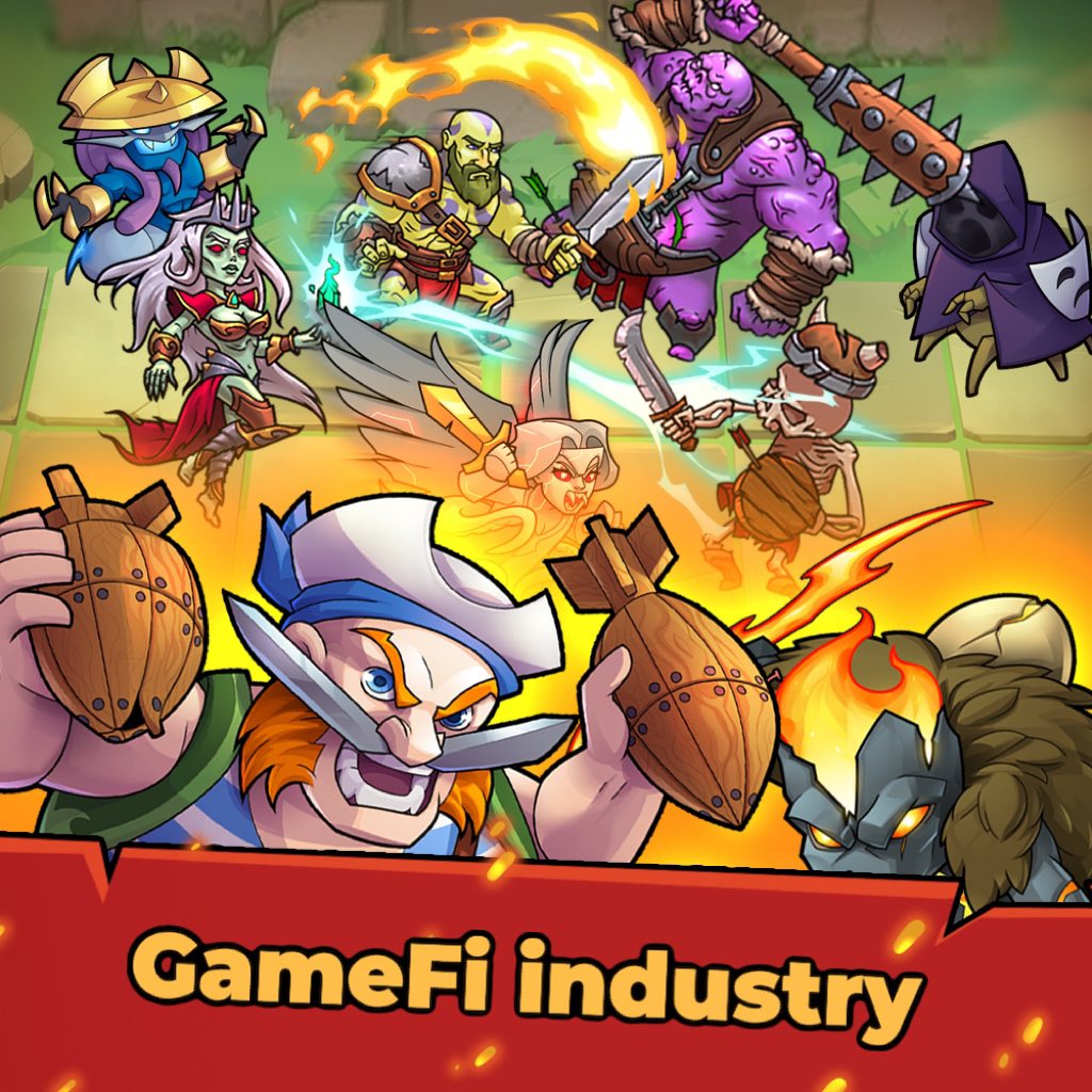 chimerakingdom's tweet photo. What is the GameFi industry? 🧐

This is an open field of free and exciting earnings!

The world has been moving towards the creation of projects where you can earn money while playing. And now progress has reached its peak thanks to NFTs.

More: https://t.co/yQVkMTLwf3 https://t.co/VfMYxVrA2c