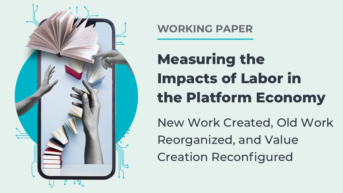 denkfabrik_bmas's tweet photo. #PublishedPapers 📖 Welchen Einfluss nimmt die #Plattformökonomie auf unsere Arbeit? Anhand der Beispiele @Etsy und @AmazonPub untersuchen Forscher*innen der @UCBerkeley wie #NewWork auf #Plattformen entsteht und alte Arbeitsweisen neu gedacht werden 👇
https://t.co/2Ps8bIYXrX https://t.co/G9l51TcOFJ