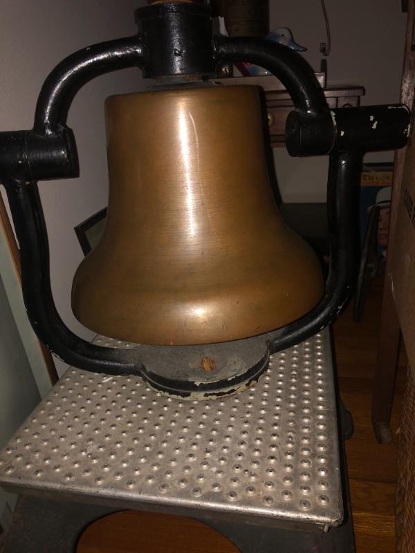 Really Cool Old Train Bell - will be sold with no minimum bid at tonights "FLASH" Bid - No Waiting Auction - estatesales.org/estate-sales/m…