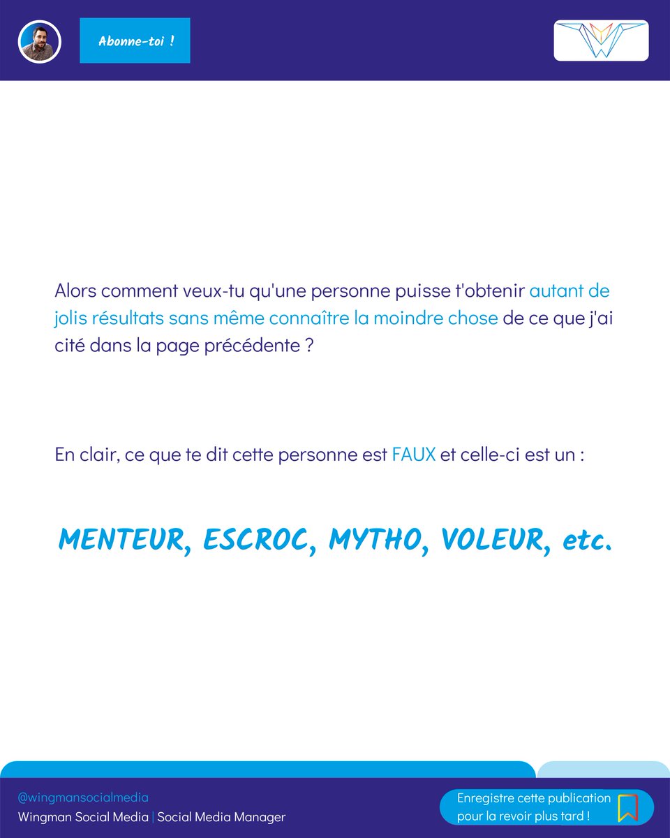 WingmanSoMe's tweet photo. #MarketingDigital #CommunicationDigitale #MarketingDeContenu #Reseauxsociaux
#CarrouselTwitter
#CréateurDeContenu #CreateurDeContenu #CréateursDeContenu #CreateursDeContenu #CreationDeContenu #CréationDeContenu #ContentManagerFrance https://t.co/hox7ftTwvY