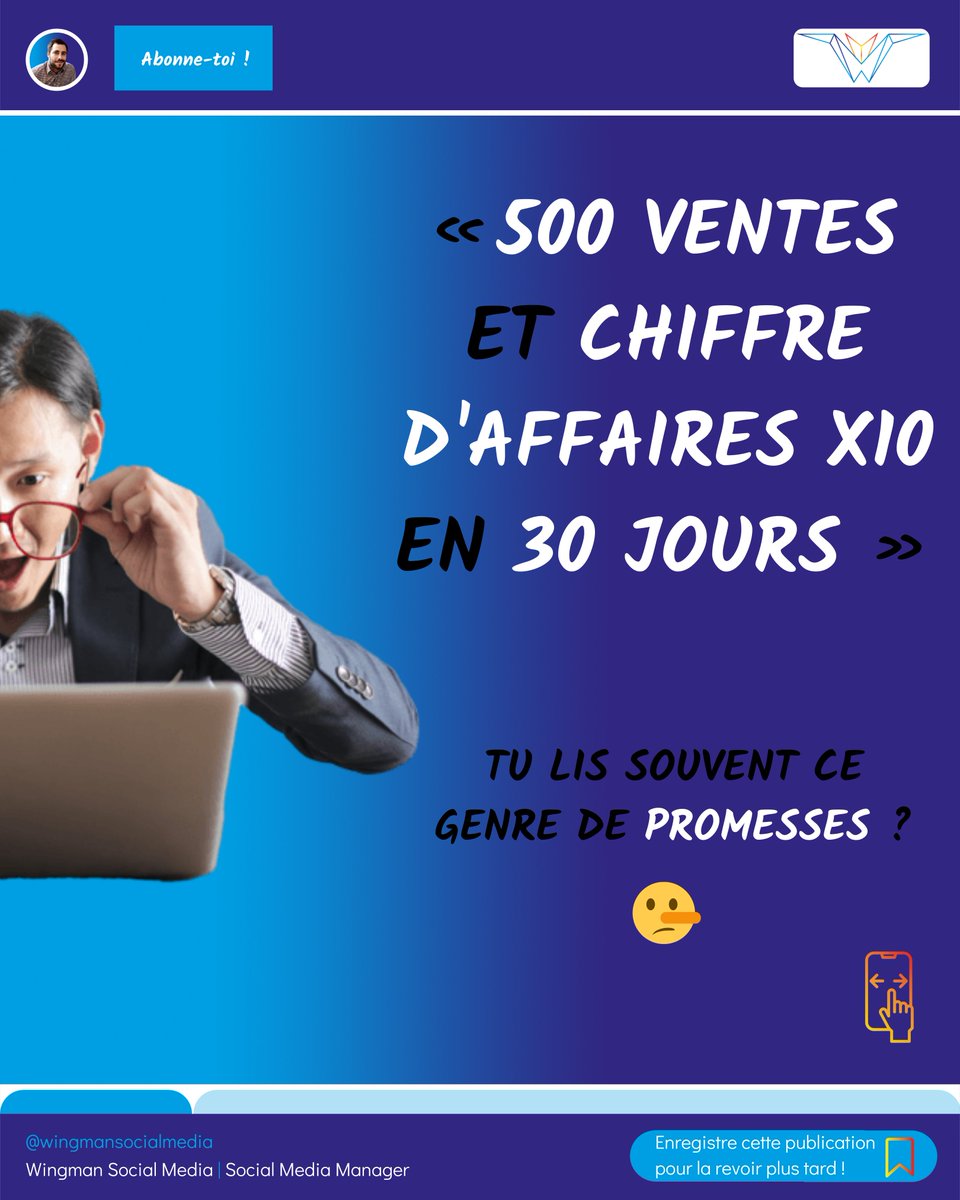 WingmanSoMe's tweet photo. « Travaille avec moi et fais 10 000€ de chiffre d'affaires par mois ! 🤑 »
« Suis-moi et gagne 5000 abonnés en 30 jours ! 🚀 »

Internet serait quand même mieux s'il n'y avait pas tous ces escrocs... 😿 https://t.co/rC3sU7mh0F