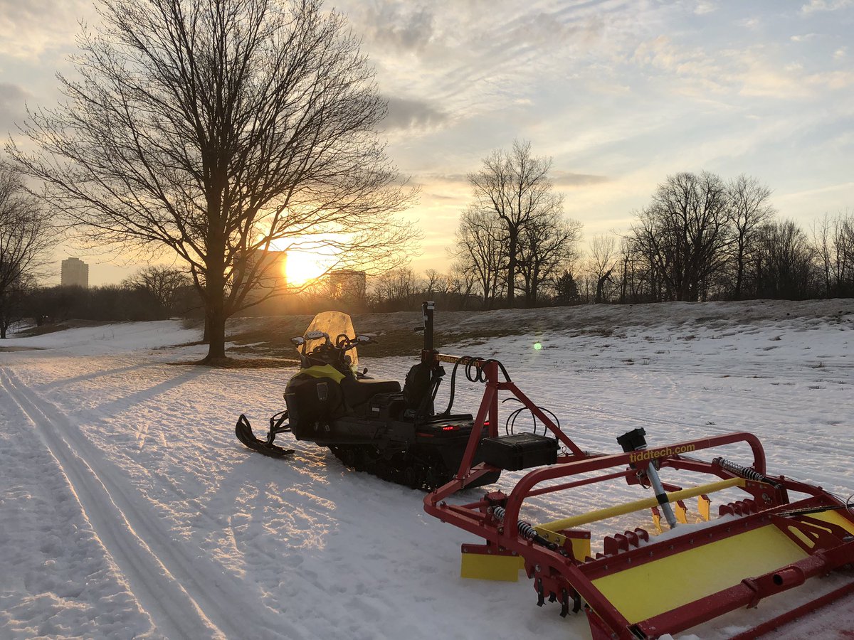 Grooming resumes this morning once it warms up a bit.  Onsite now and feeling hopeful the snow can be worked and made nice.  Our snow base is still healthy. It is the gift that keeps on giving. Remic Rapids and KWoods sectors only.  (Likely the last call)