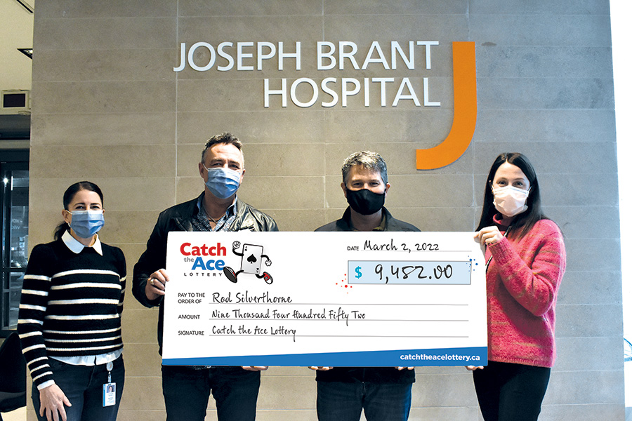 Jo_Brant's tweet photo. Congratulations to our Catch The Ace Winner, loyal player, Rod Silverthorne for winning the total prize of $9,452.
 
We thank everyone who participated in the Catch the Ace Lottery!  Proceeds from this lottery support the @RotaryBurlNorth and the JBH Foundation. https://t.co/Uv4ixBle9U