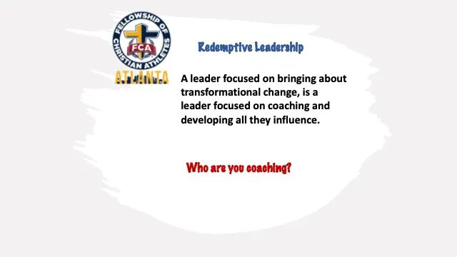 Leadership Lesson