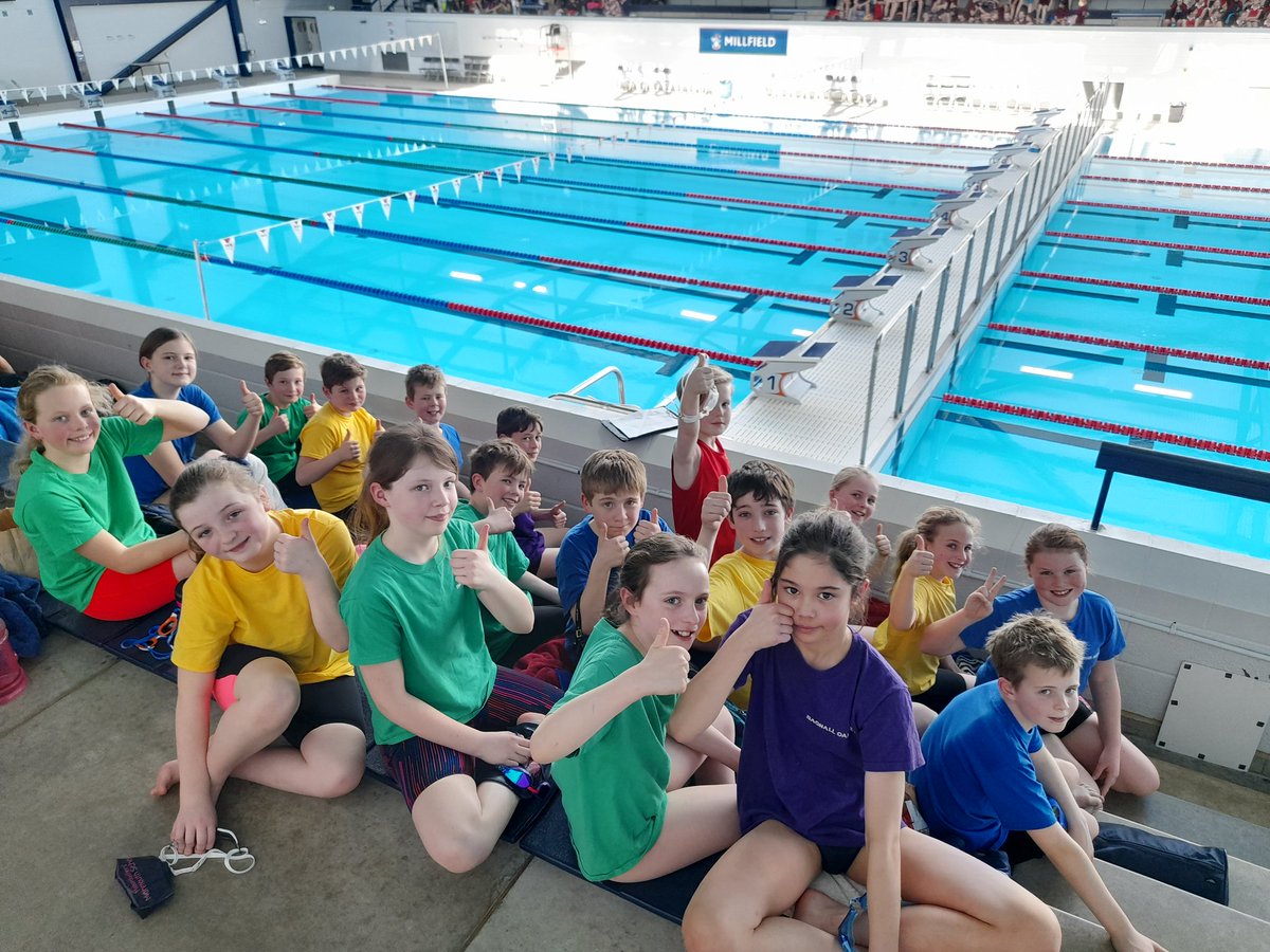 The first ever <a href="/MonPrepSchool/">Haberdashers' Monmouth Prep School</a> IAPS swim team taking in the view and shaking off the nerves ready for their regional qualifier #lovetoswim