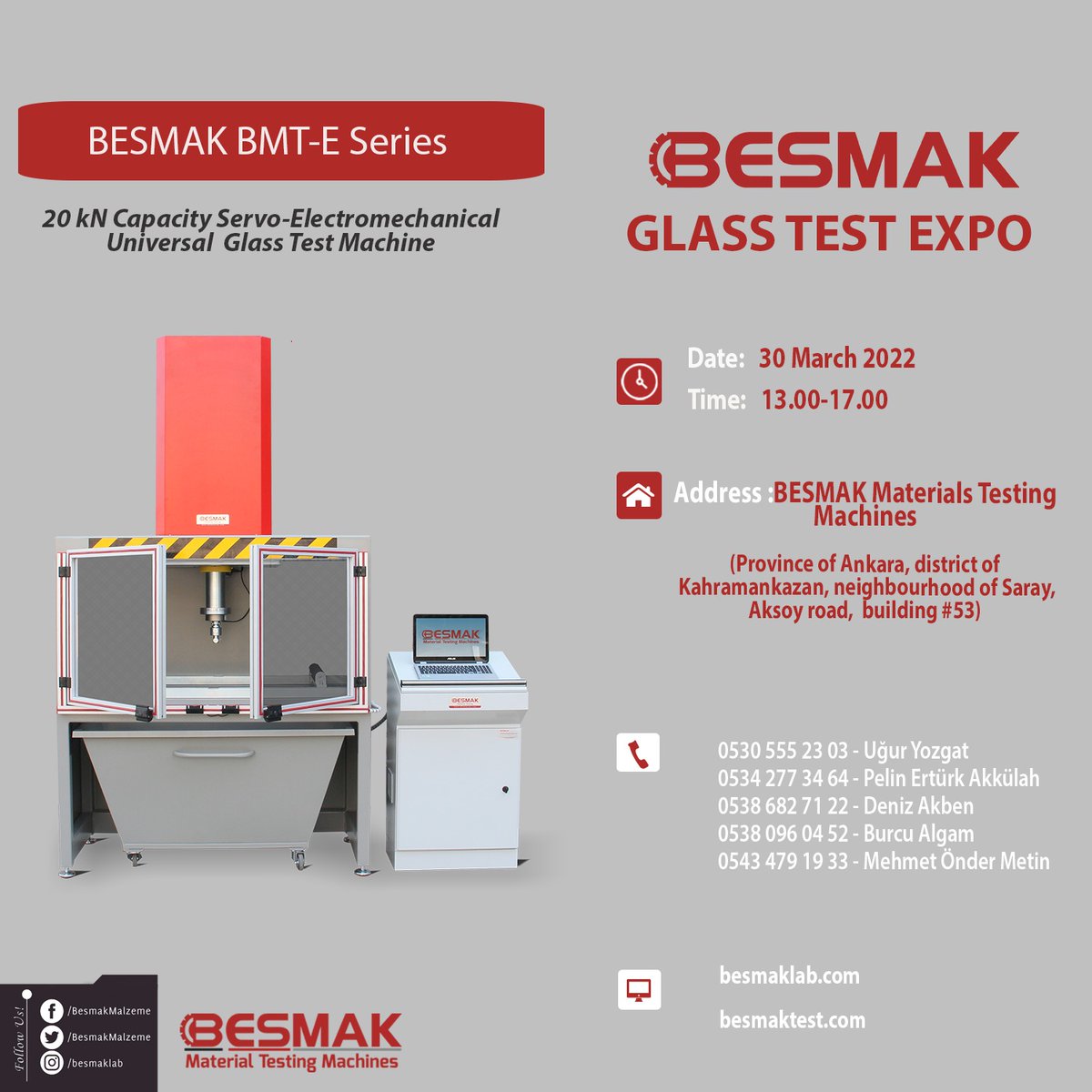 BESMAK - Materials Testing Machines tweet media