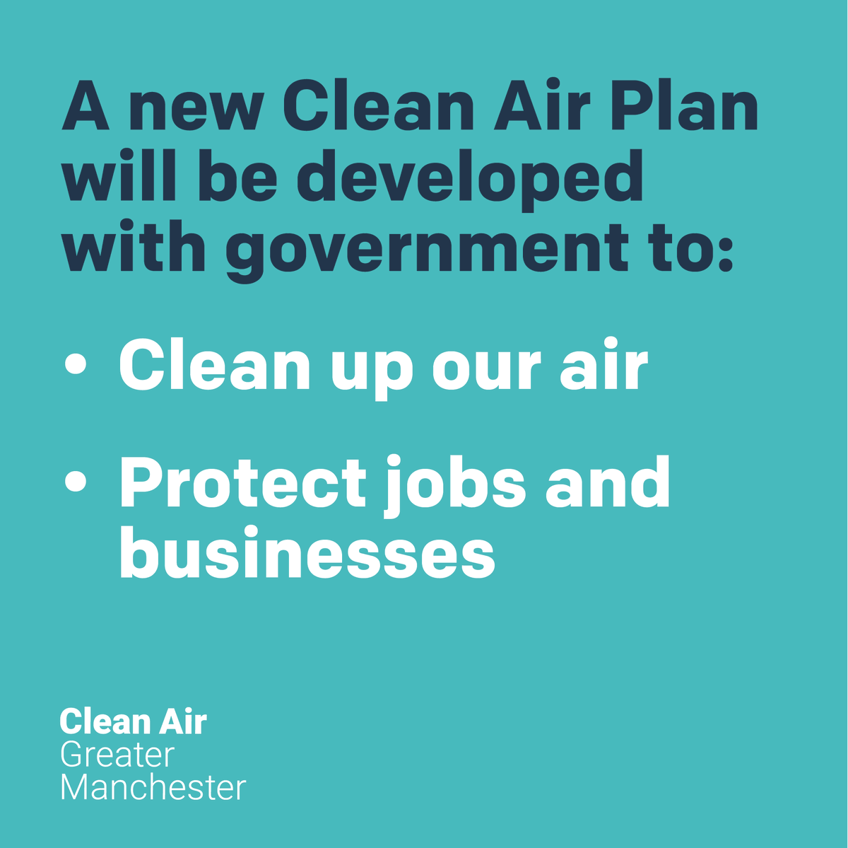 Polluted air causes death and disease.  

Greater Manchester remains committed to cleaning up the air people breathe.

For the latest on #CleanAirGM, go to: bit.ly/3HYUJ4T