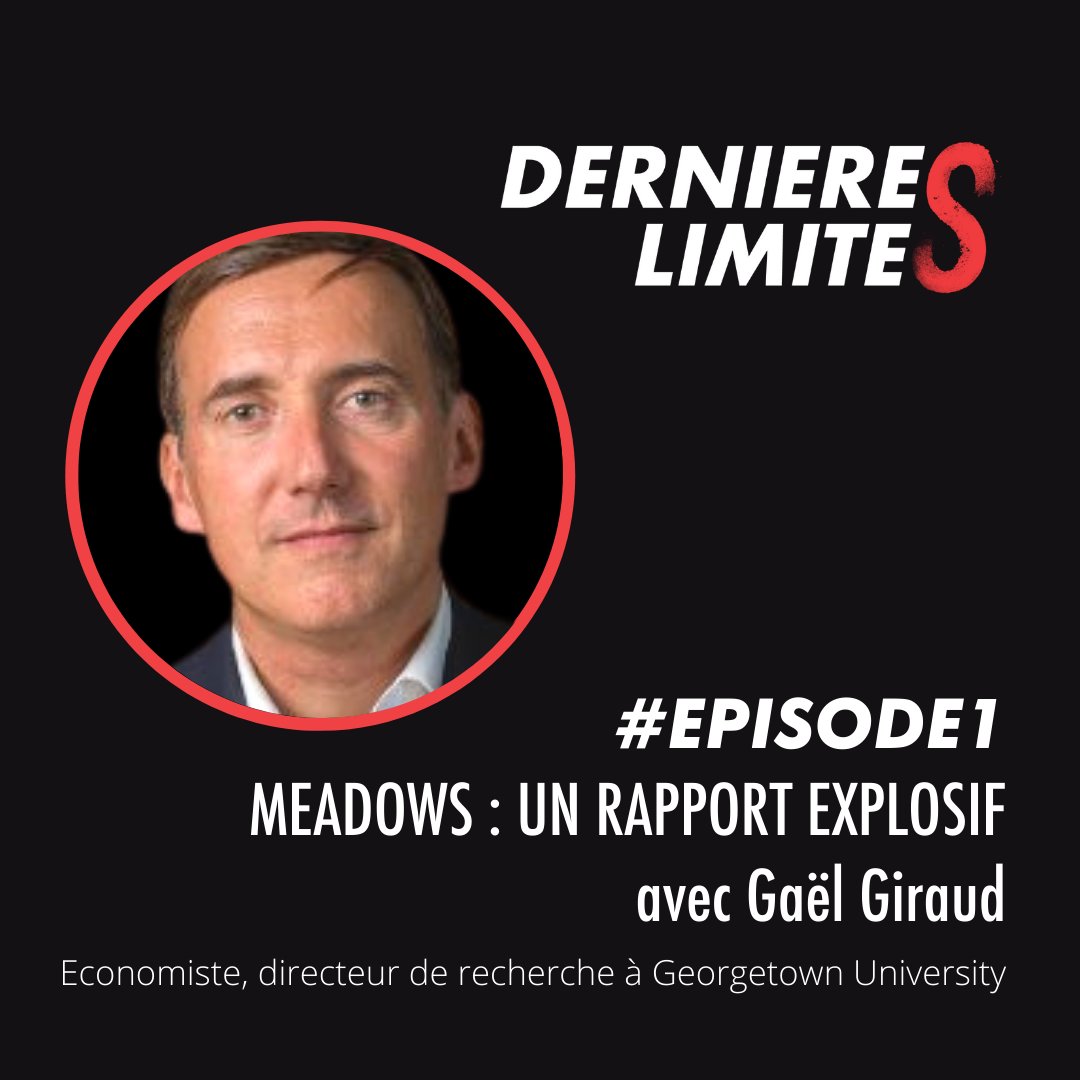 audreyboehly's tweet photo. Un nouvel épisode du podcast #DernièresLimites vient de sortir. J'interviewe l’économiste Gaël Giraud sur le rapport "Les limites à la croissance" publié en 1972. Quelles étaient ses conclusions ? Pourquoi sont-elles toujours d’actualité ?

👉https://t.co/COt1tlBprF
 
1/3 https://t.co/eiVGSXLyLe