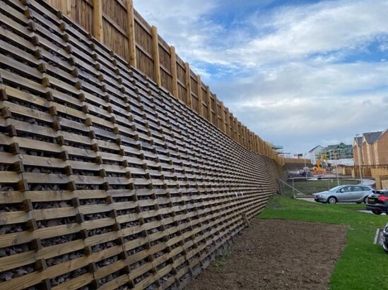 Permacrib #retaining #wall from <a href="/phiretaining/">Phi Group</a> for social #housing development ow.ly/Rl3J50I0jVH