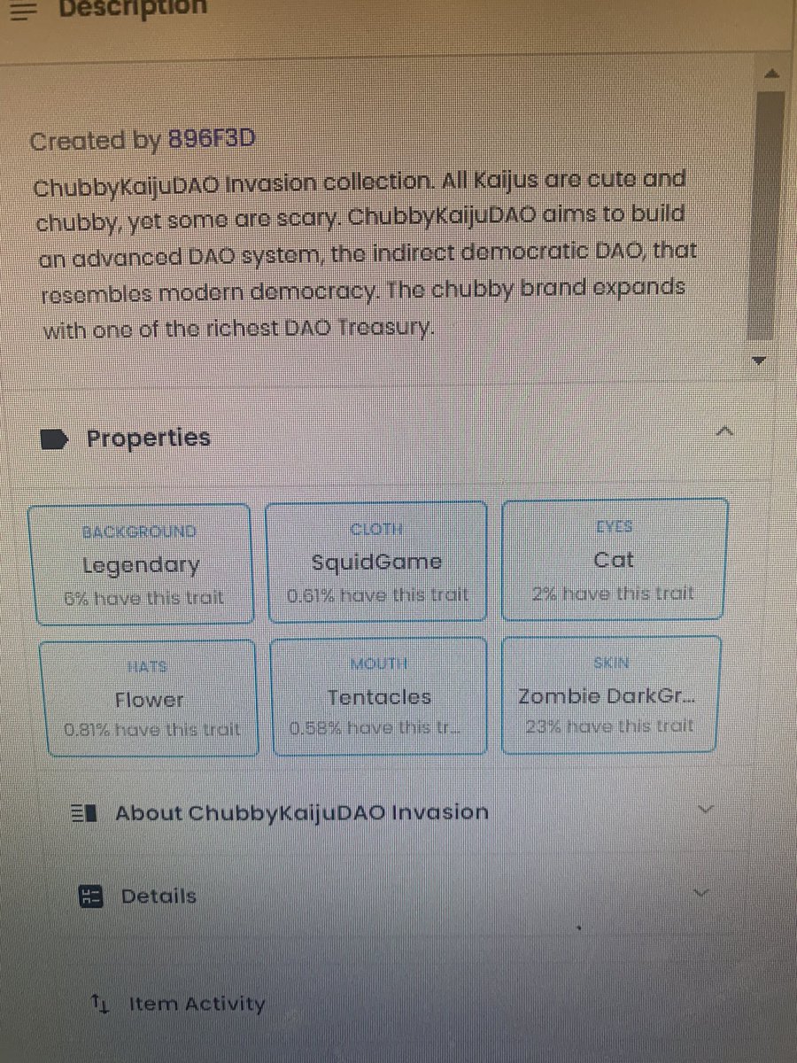 SOUPerman420's tweet photo. Look what I just minted @ChubbyKaijuDAO  #chubbening https://t.co/cF1fqfRJ93