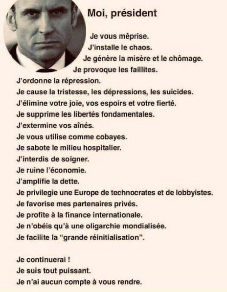FredGaulois's tweet photo. @CNEWS On a déjà un aperçu de ce qu'il a fait :
Terrifiant pour notre démocratie et notre patrie. https://t.co/O5DxPl8g5t