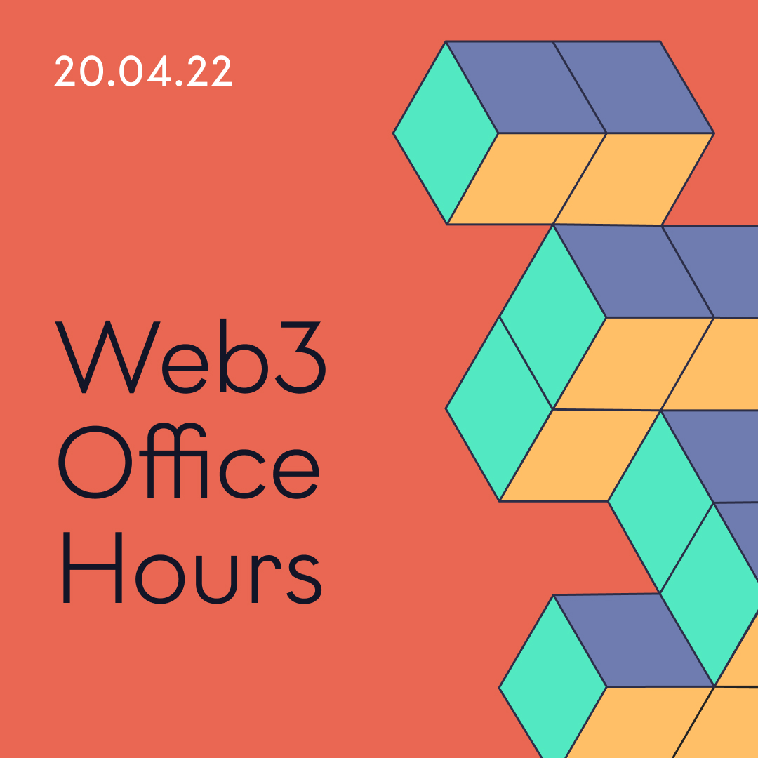 📣 Calling all pre-seed and seed-stage founders with a big Web3 idea, we're hosting our first Web3 Office Hours next month. We're keen to hear from exciting startups across a range of sectors.